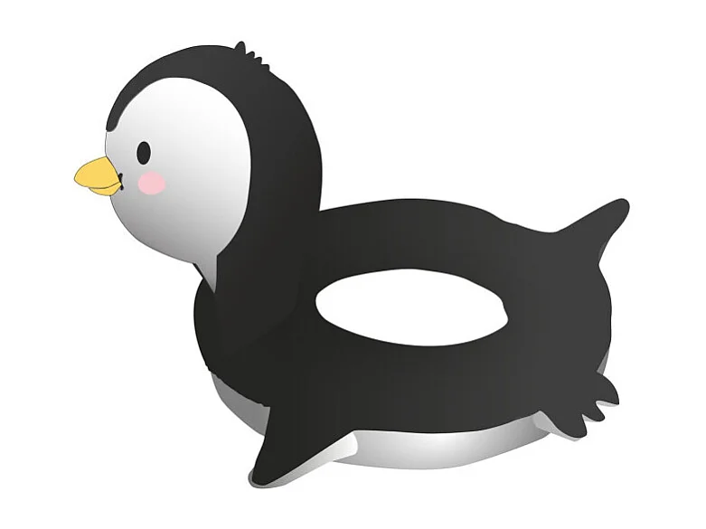 Heless Opblaasbare Pinguïn Zwemring 35-45 cm