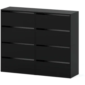 Grote schoenenkast 120x36x100 cm zwart voor 20 paar – Hoge opbergrek voor de hal Grote schoenenkast 120x36x100 cm zwart voor 20 paar – Hoge opbergrek voor de hal