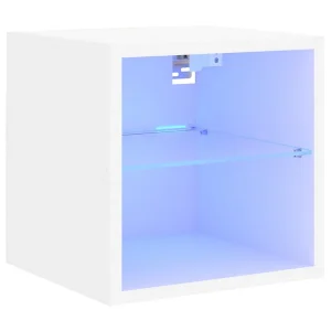 Hans Tv-meubel met LED-verlichting 30×28,5×30 cm wit Hans Tv-meubel met LED-verlichting 30×28,5×30 cm wit