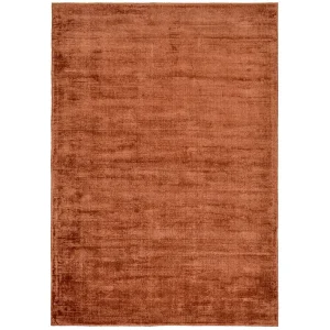 Handgeweven viscose tapijt 140×200 cm koper Shine Handgeweven viscose tapijt 140×200 cm koper Shine