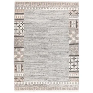Handgeknoopt wollen tapijt 170×240 cm beige natuur Nakarta Handgeknoopt wollen tapijt 170×240 cm beige natuur Nakarta