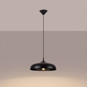 Hanglampen Zinta Scandinavisch van – 1 lichtbronnen 3000K – L.38 x H.74 cm – zwart Hanglampen Zinta Scandinavisch van – 1 lichtbronnen 3000K – L.38 x H.74 cm – zwart