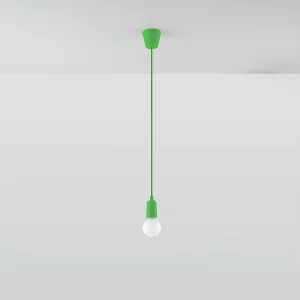 Hanglampen Astis modern van – 1 lichtbronnen 4000K – L.9 x H.90 cm – groente Hanglampen Astis modern van – 1 lichtbronnen 4000K – L.9 x H.90 cm – groente