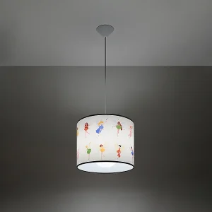 Hanglampen Hada modern van – 1 lichtbronnen 3000K – L.30 x H.95 cm – veelkleurig Hanglampen Hada modern van – 1 lichtbronnen 3000K – L.30 x H.95 cm – veelkleurig