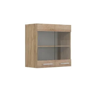 Glazen keukenkast sonoma 60x31x60 r-line