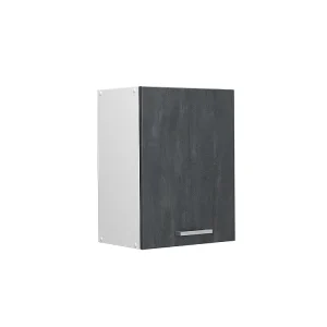 Hangkast zwart beton 45x31x60 r-line Hangkast zwart beton 45x31x60 r-line