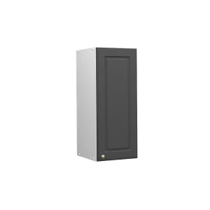 Hangkast antraciet-goud 30×34.1×72 fame-line