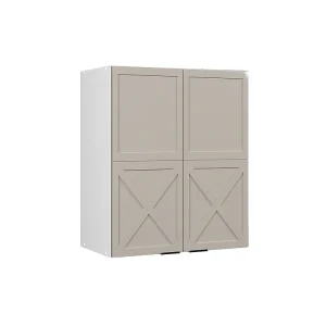 Hangkast grijsbeige 60×34.1×72 fame-line