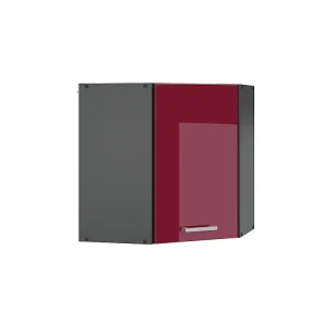 Hoek hangkast rode hoogglans 57×34.1×60 r-line Hoek hangkast rode hoogglans 57×34.1×60 r-line