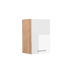 Hangkast wit hoogglans 40x31x60 r-line Hangkast wit hoogglans 40x31x60 r-line