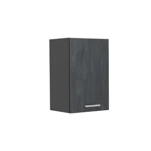 Hangkast zwart beton 40x31x60 r-line Hangkast zwart beton 40x31x60 r-line