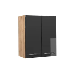 Hangkast antraciet hoogglans 60×34.1×72 fame-line
