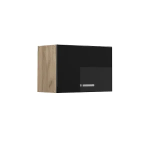 Hangkast zwart hoogglans 60x31x40 r-line