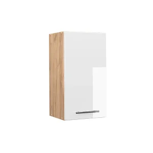 Hangkast wit hoogglans 40×34.1×72 fame-line