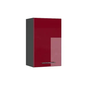 Hangkast bordeauxrode hoogglans 45×34.1×72 fame-line Hangkast bordeauxrode hoogglans 45×34.1×72 fame-line