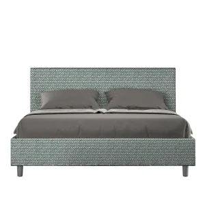 Gestoffeerd Bed 160×190 met lattenbodem stof Aragona 7 lichtblauw Adele Gestoffeerd Bed 160×190 met lattenbodem stof Aragona 7 lichtblauw Adele