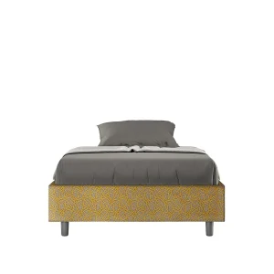 Gestoffeerd Bed 120×200 zonder lattenbodem stof Era 6 geel Azelia Gestoffeerd Bed 120×200 zonder lattenbodem stof Era 6 geel Azelia