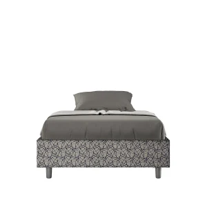 Gestoffeerd Bed 120×210 zonder lattenbodem stof Era 9 blauw Azelia Gestoffeerd Bed 120×210 zonder lattenbodem stof Era 9 blauw Azelia