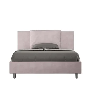 Gestoffeerd Bed 140×200 met opbergruimte microvezel lila Antea Gestoffeerd Bed 140×200 met opbergruimte microvezel lila Antea