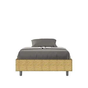 Gestoffeerd Bed 120×200 zonder lattenbodem stof Aragona 3 geel Azelia Gestoffeerd Bed 120×200 zonder lattenbodem stof Aragona 3 geel Azelia