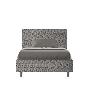 Gestoffeerd Bed 120×200 met opbergruimte stof Era 9 blauw Adele Gestoffeerd Bed 120×200 met opbergruimte stof Era 9 blauw Adele