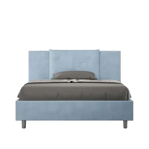 Gestoffeerd Bed 140×200 met opbergruimte microvezel lichtblauw Appia Gestoffeerd Bed 140×200 met opbergruimte microvezel lichtblauw Appia