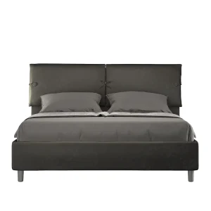 Gestoffeerd Bed 160×190 met opbergruimte microvezel grijs Sleeper Gestoffeerd Bed 160×190 met opbergruimte microvezel grijs Sleeper