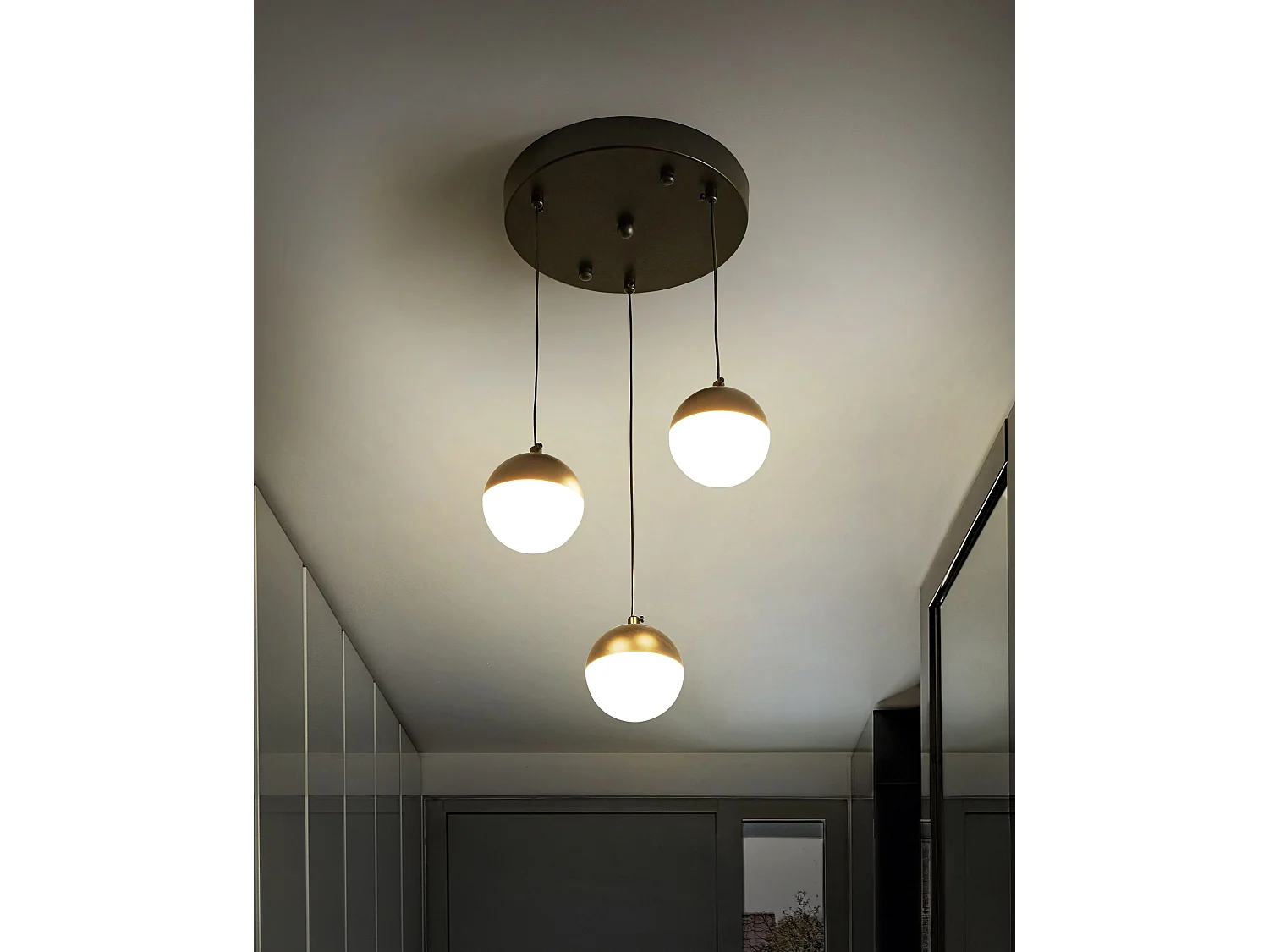LED hanglamp ANKOBRA Metaal Zwart