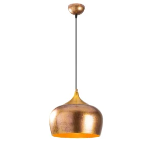 Gouden metalen hanglamp CAMILLE Modern en Elegant