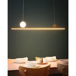 LED hanglamp ALWAND Metaal Goud LED hanglamp ALWAND Metaal Goud