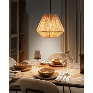 Hanglamp DAMIT Wicker Natuurlijk