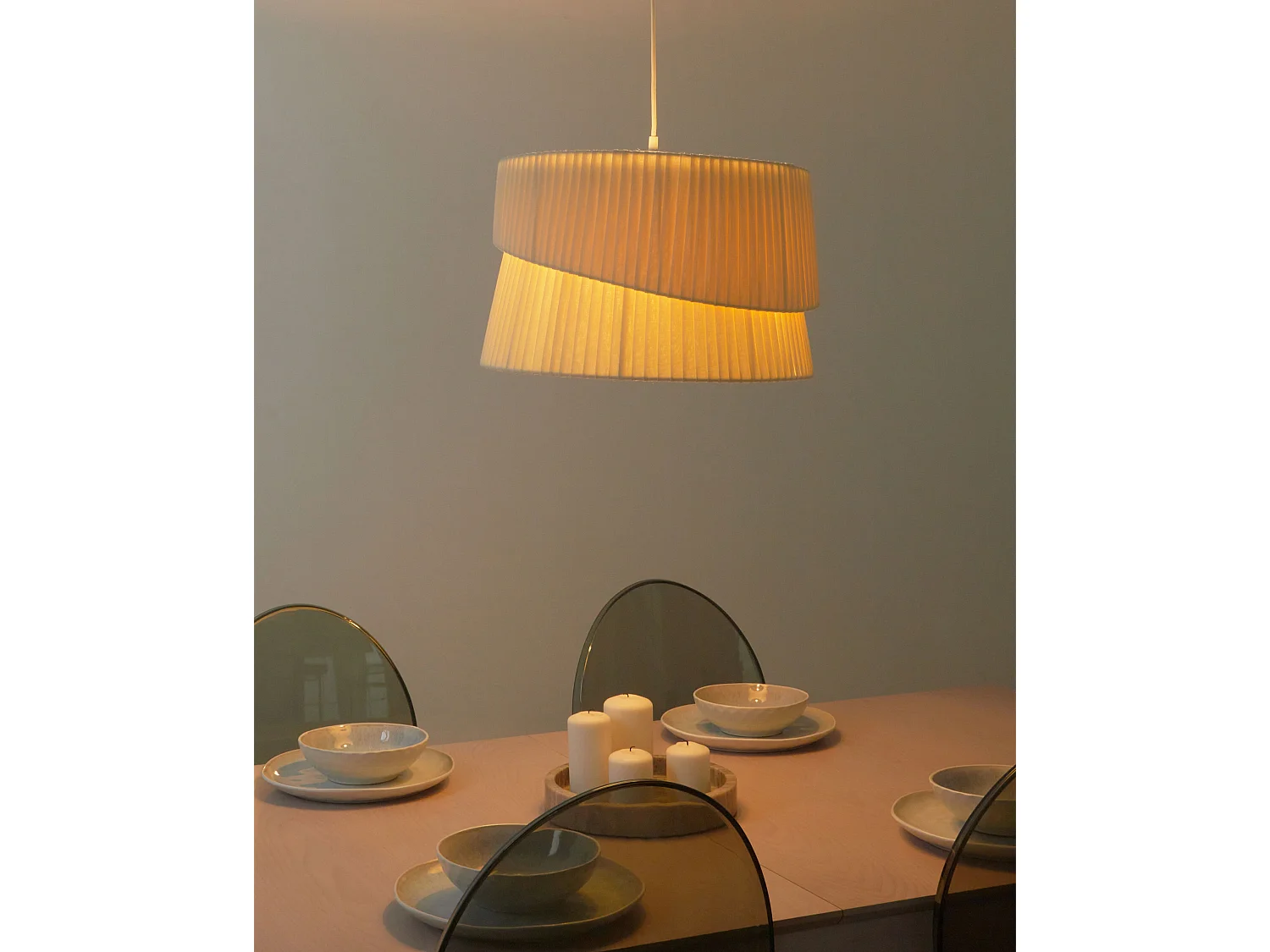 Plafondlamp BIRIM Beige