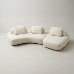 Hoekbank MILANO Rechts Blanc Cassé Hoekbank MILANO Rechts Blanc Cassé