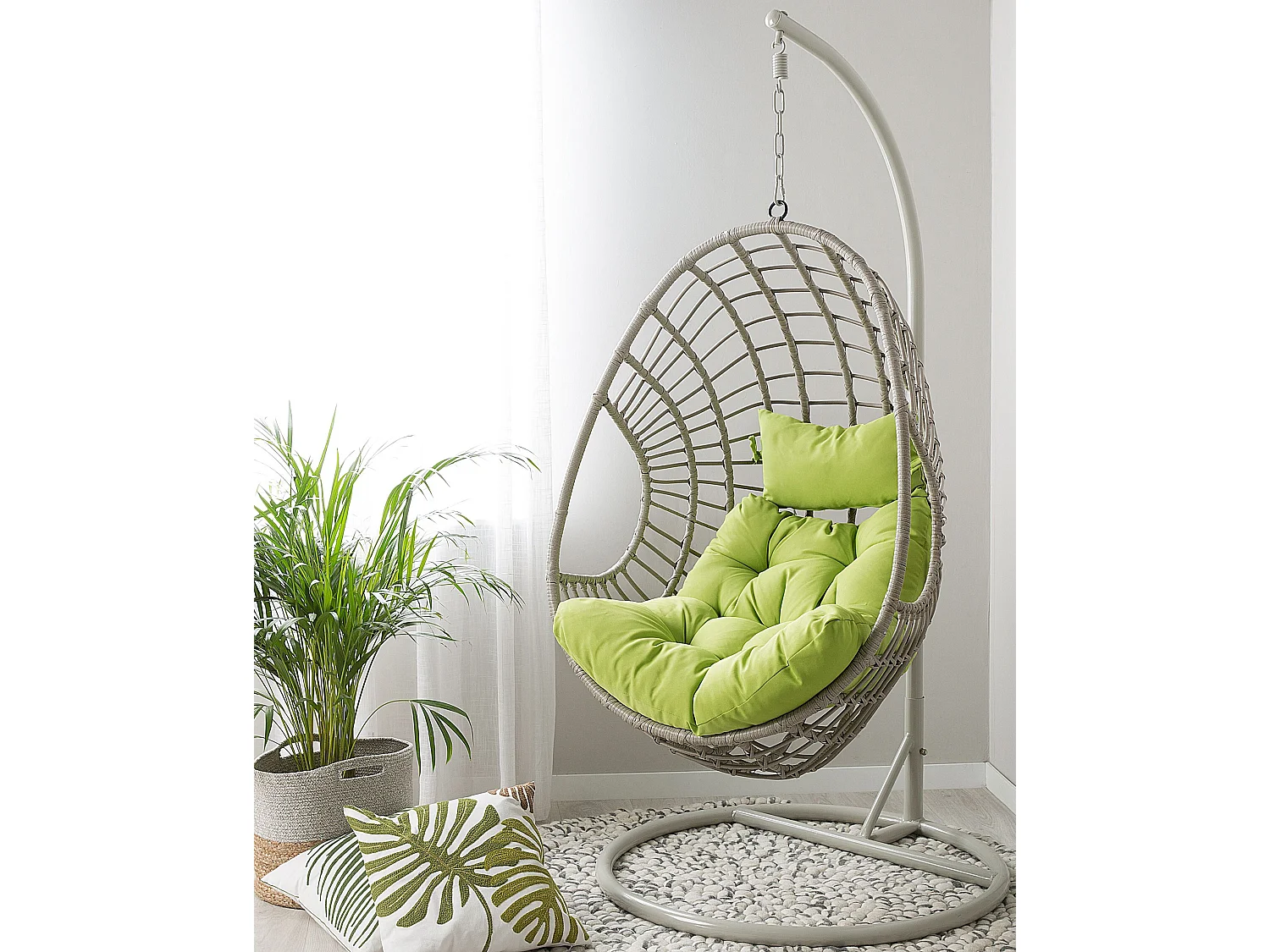 Hangstoel met standaard ARPINO Beige