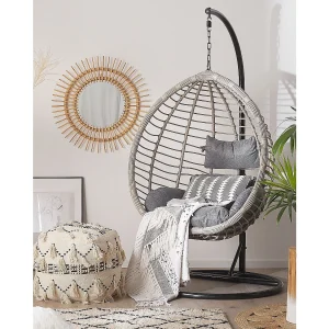 Hangstoel met standaard TOLLO Grijs Hangstoel met standaard TOLLO Grijs
