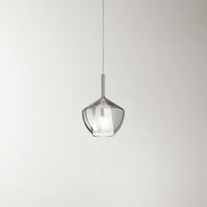 Hanglamp van borosilicaatglas 20×27,5 cm met spiegelende rookkleurige afwerking en E27-fitting (serie 10S48250 – Perenz) Hanglamp van borosilicaatglas 20×27,5 cm met spiegelende rookkleurige afwerking en E27-fitting (serie 10S48250 – Perenz)