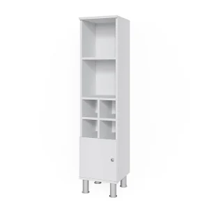 Halfhoge kast wit 30x30x130.6 fynn Halfhoge kast wit 30x30x130.6 fynn