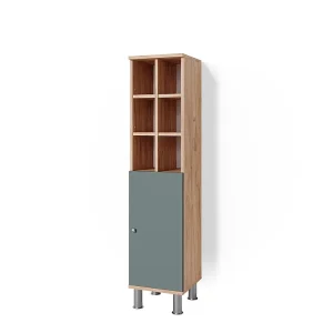 Halfhoge kast groen 30x30x130.6 fynn