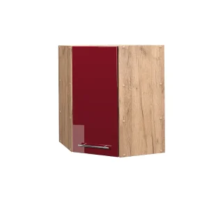 Hoek hangkast bordeauxrode hoogglans 57×34.1×72 fame-line Hoek hangkast bordeauxrode hoogglans 57×34.1×72 fame-line