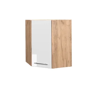 Hoek hangkast wit hoogglans 57×34.1×72 fame-line Hoek hangkast wit hoogglans 57×34.1×72 fame-line