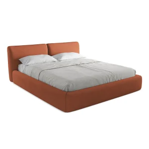 Bed met opbergruimte – 200 x 228 van Terracotta Chenille – MILANO