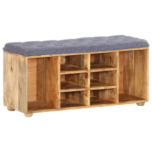 Halbankje 100x35x47 cm massief mangohout Halbankje 100x35x47 cm massief mangohout