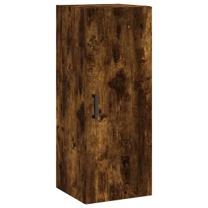 Bovenkast 34,5x34x90 cm gerookt eikenkleurig Bovenkast 34,5x34x90 cm gerookt eikenkleurig
