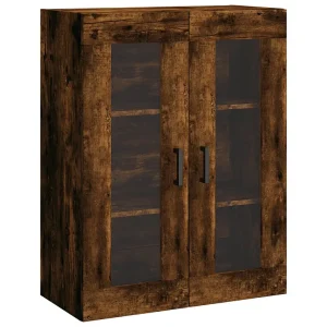 Bovenkast 69,5x34x90 cm gerookt eikenkleurig