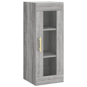 Bovenkast 34,5x34x90 cm grijs sonoma eikenkleurig Bovenkast 34,5x34x90 cm grijs sonoma eikenkleurig