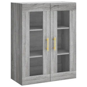 Bovenkast 69,5x34x90 cm grijs sonoma eikenkleurig Bovenkast 69,5x34x90 cm grijs sonoma eikenkleurig