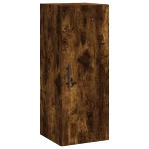 Bovenkast 34,5x34x90 cm gerookt eikenkleurig Bovenkast 34,5x34x90 cm gerookt eikenkleurig