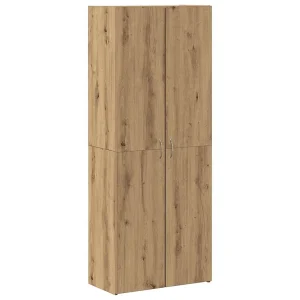 Kantoorkast Artisan Eiken 60 x 32 x 152,5 cm Bewerkt hout