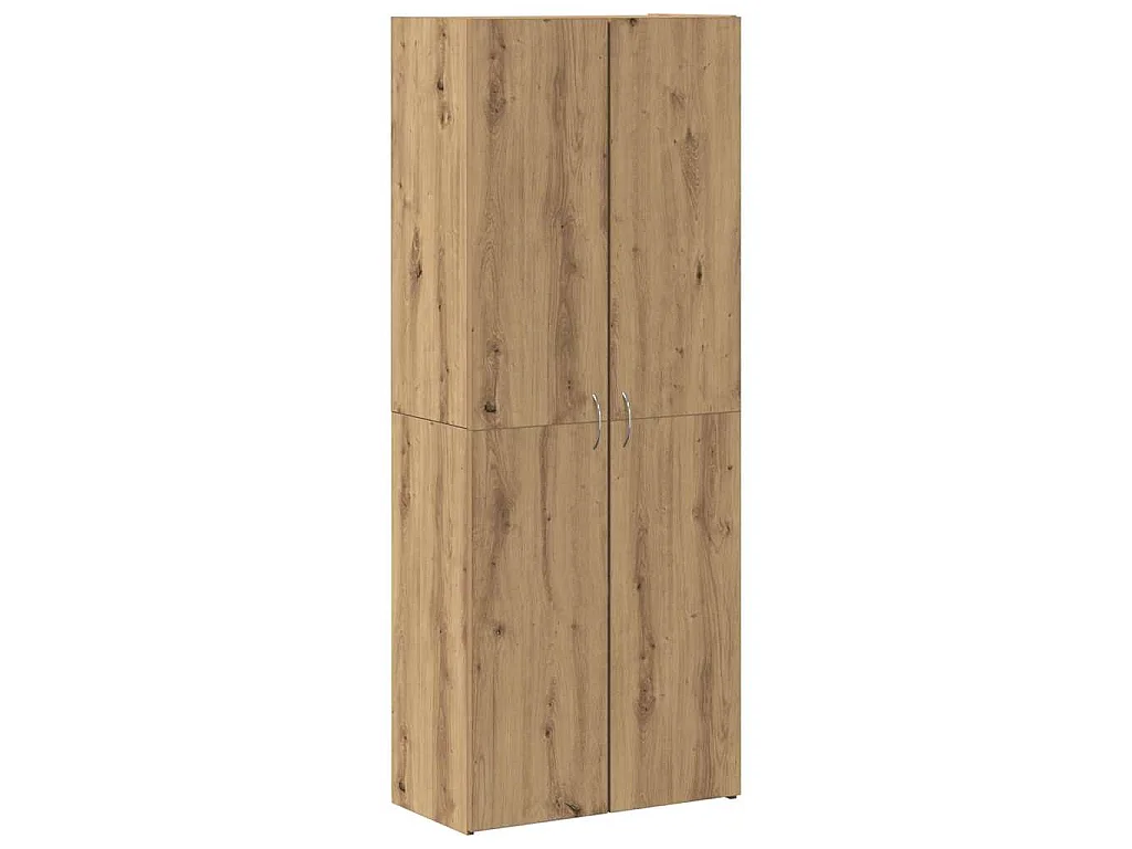 Kantoorkast Artisan Eiken 60 x 32 x 152,5 cm Bewerkt hout