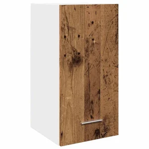 Bovenkast Lyon 30x31x60 cm bewerkt hout oud houtkleurig Bovenkast Lyon 30x31x60 cm bewerkt hout oud houtkleurig